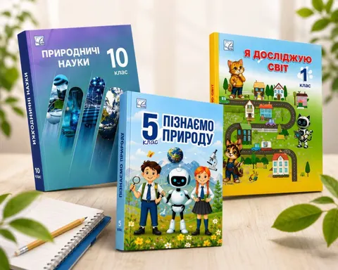 Науковиці університету долучилися до створення трьох підручників НУШ