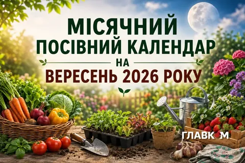 Місячний посівний календар на вересень 2026: що садити та збирати