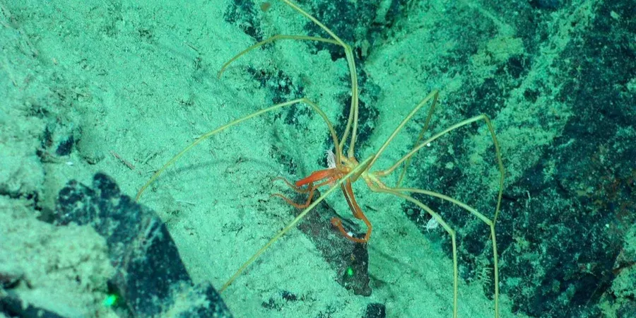 Крихітні ракоподібні подорожують океаном верхи на морських павуках — дослідження