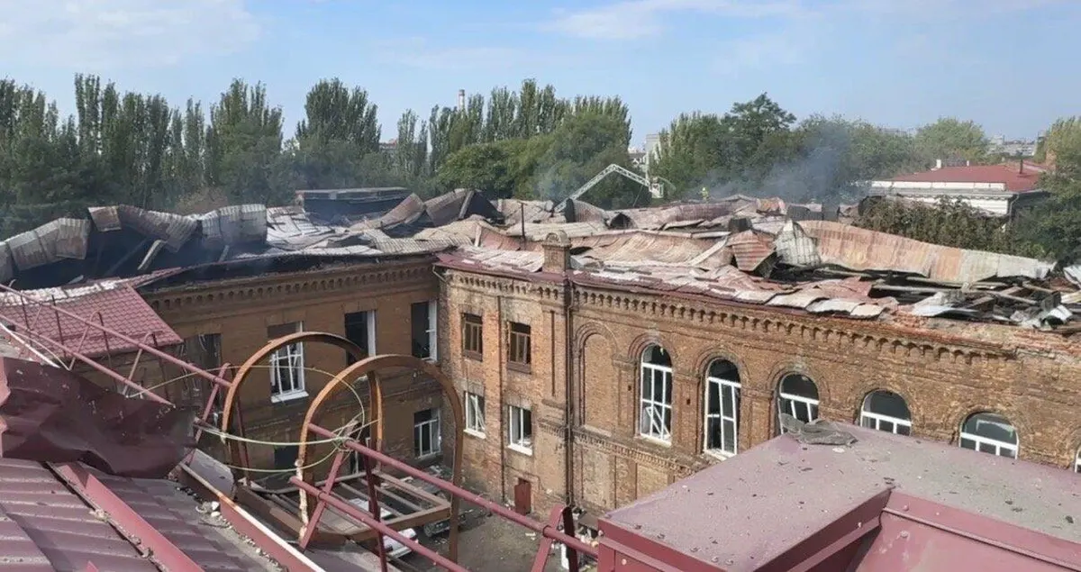 Нічний удар дроном зруйнував біологічний корпус ЗНУ: що відомо